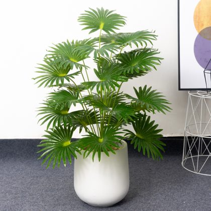 95cm 24 Heads Palm Tropical Artificial Plants